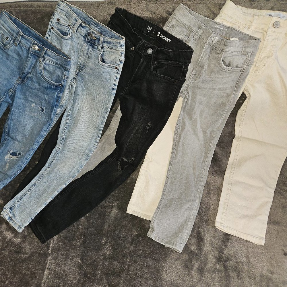 Boys Jeans - Gap and Zara, skinny